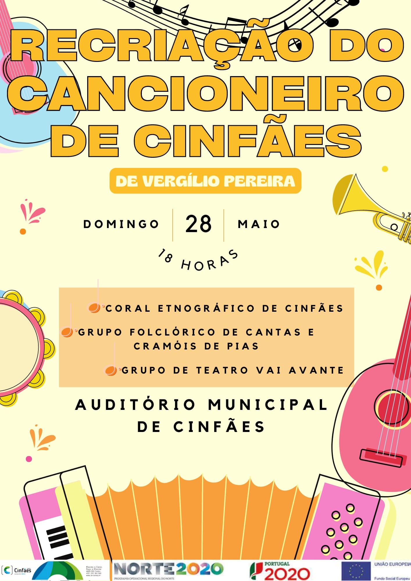 Recriação do Cancioneiro de Cinfães. Não falte!