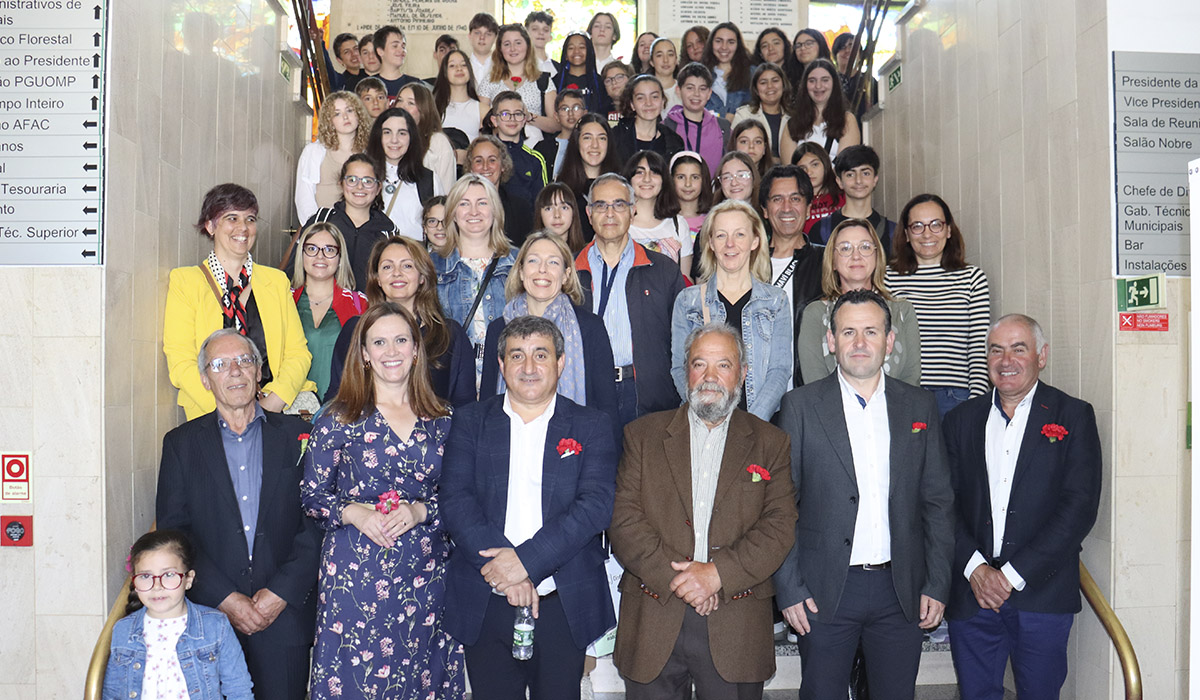 Câmara recebeu comitiva do projeto Erasmus+ "Democracy Begins At Home"