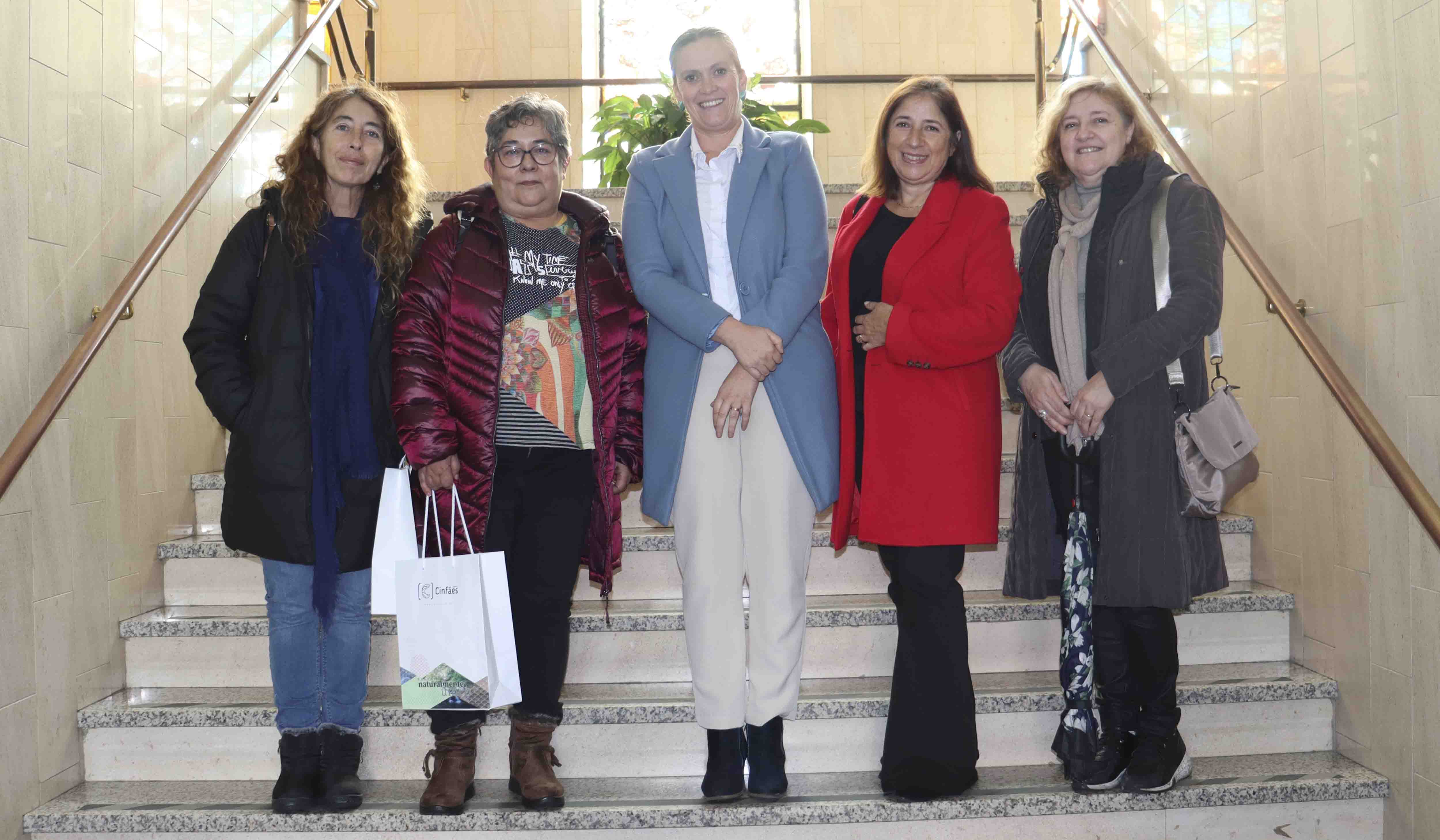 Câmara recebeu professoras no âmbito do Erasmus+