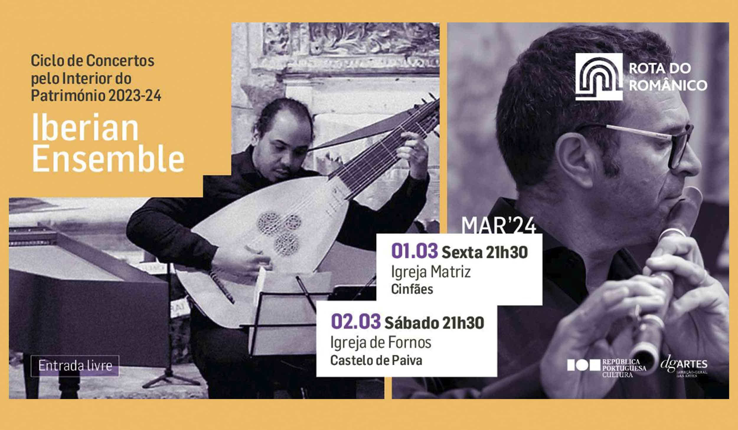 Concerto do Iberian Ensemble na Igreja Matriz de Cinfães