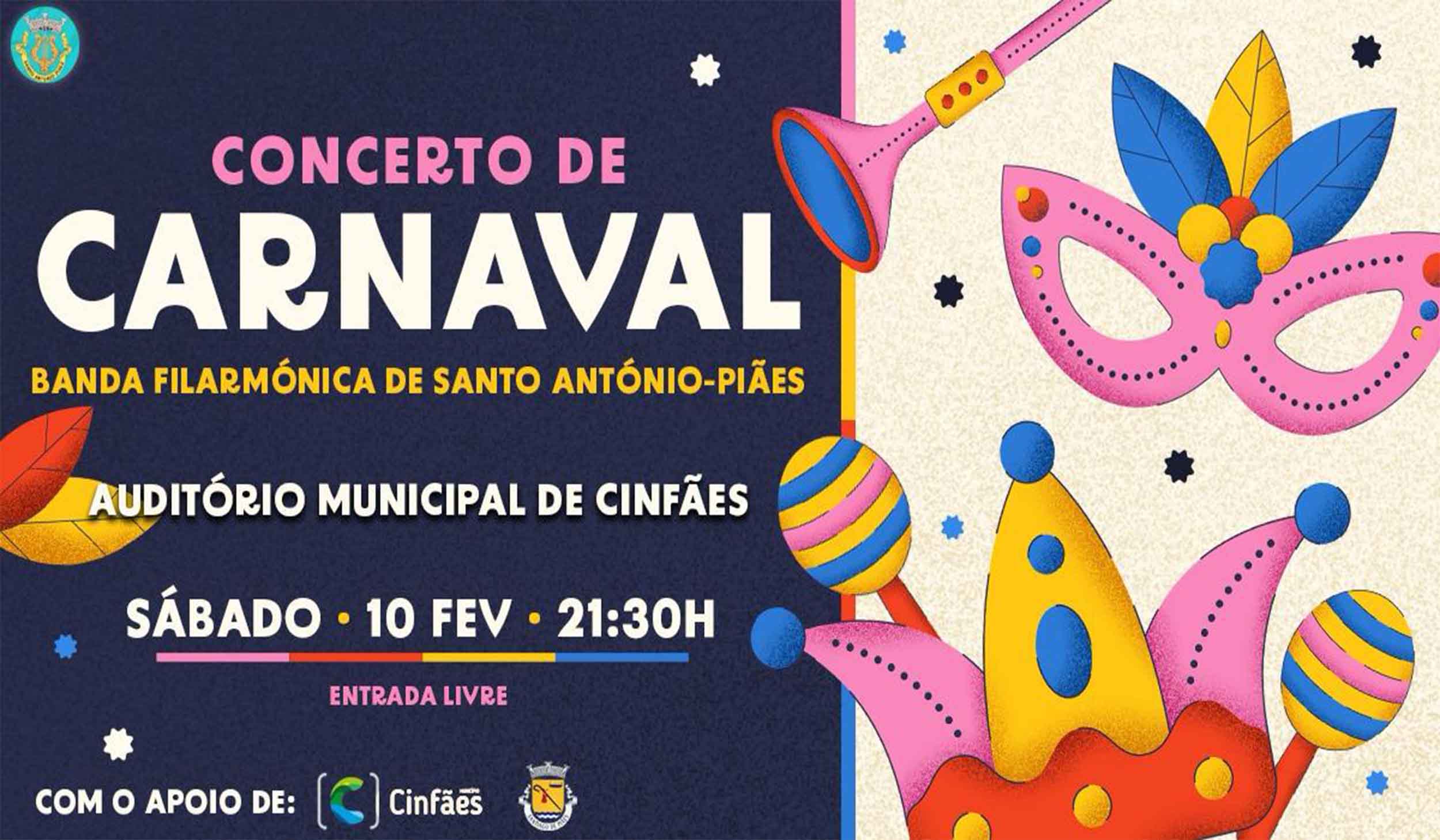 Concerto de Carnaval pela Banda de Piães