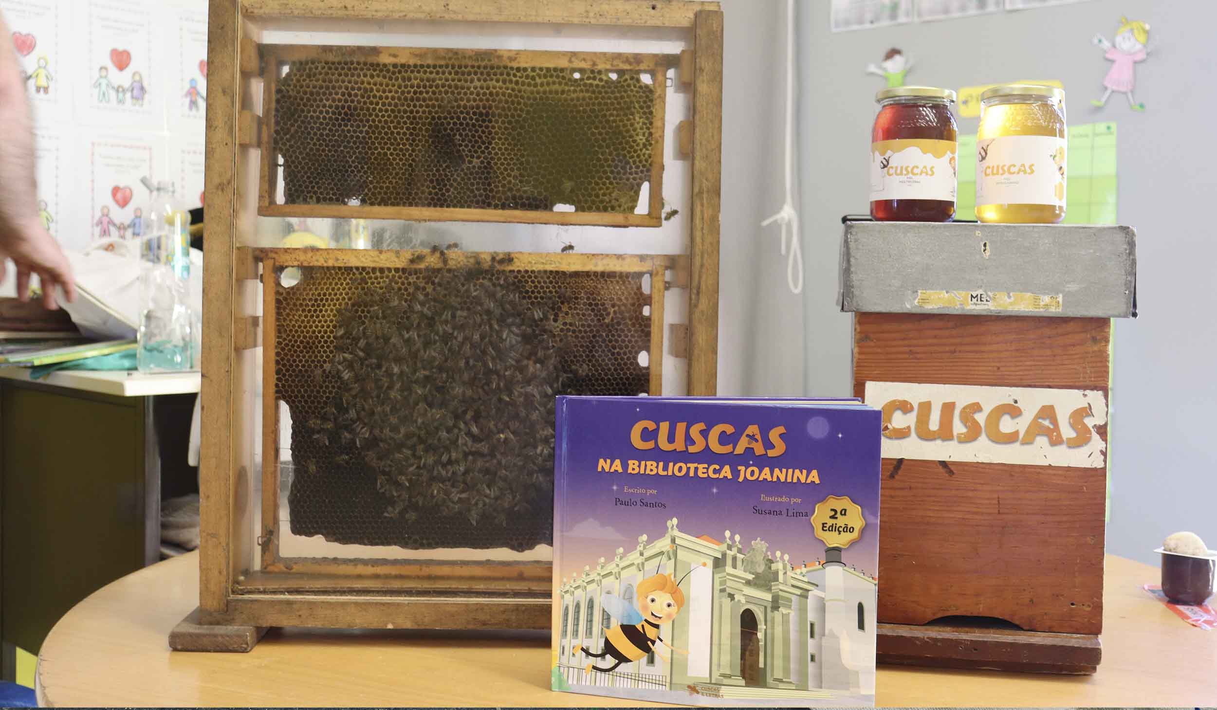 As Aventuras da Cuscas Encantam as Escolas do 1º Ciclo de Cinfães!