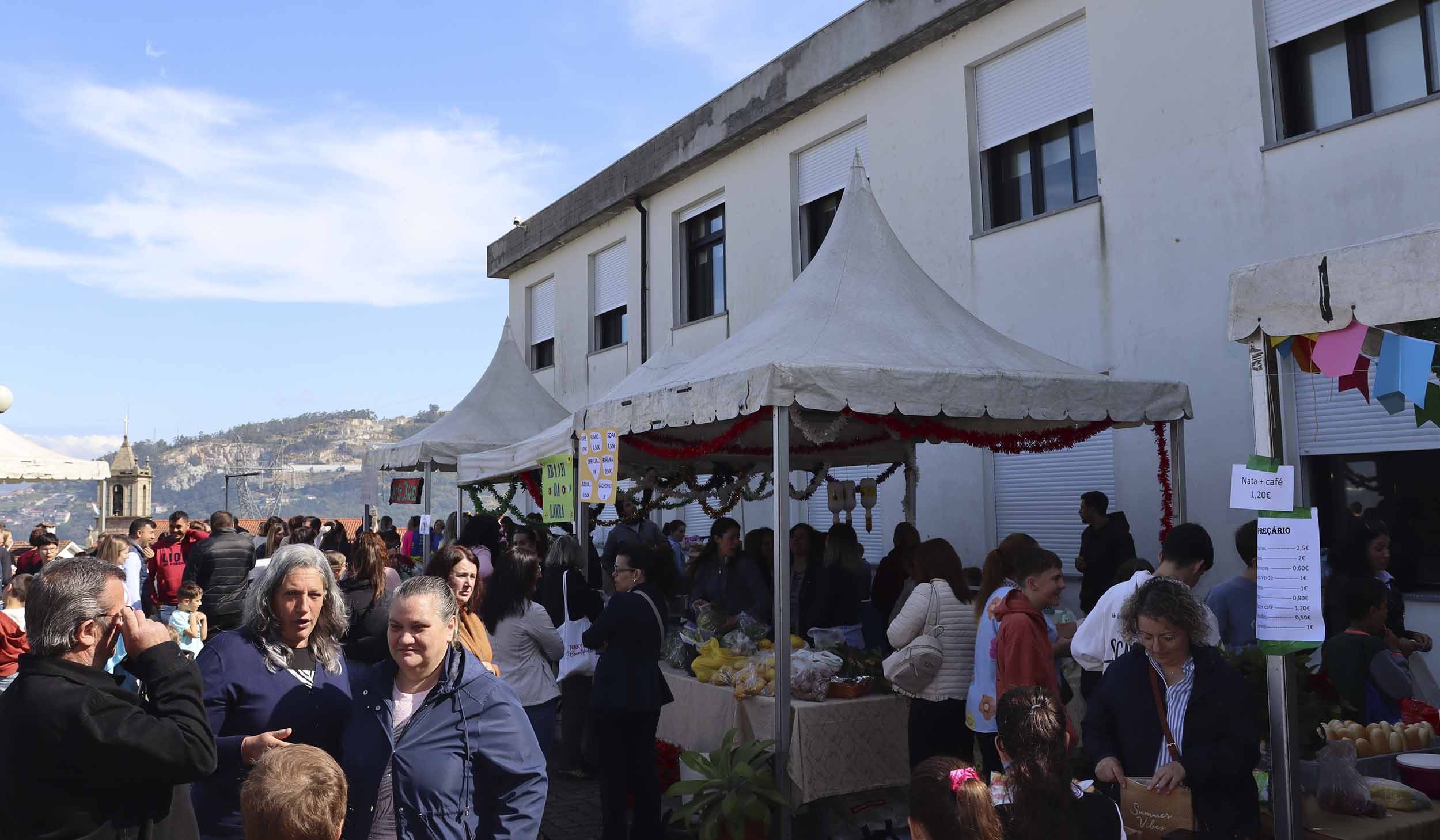 Mercado Sanjoanino no Agrupamento de Escolas de Souselo