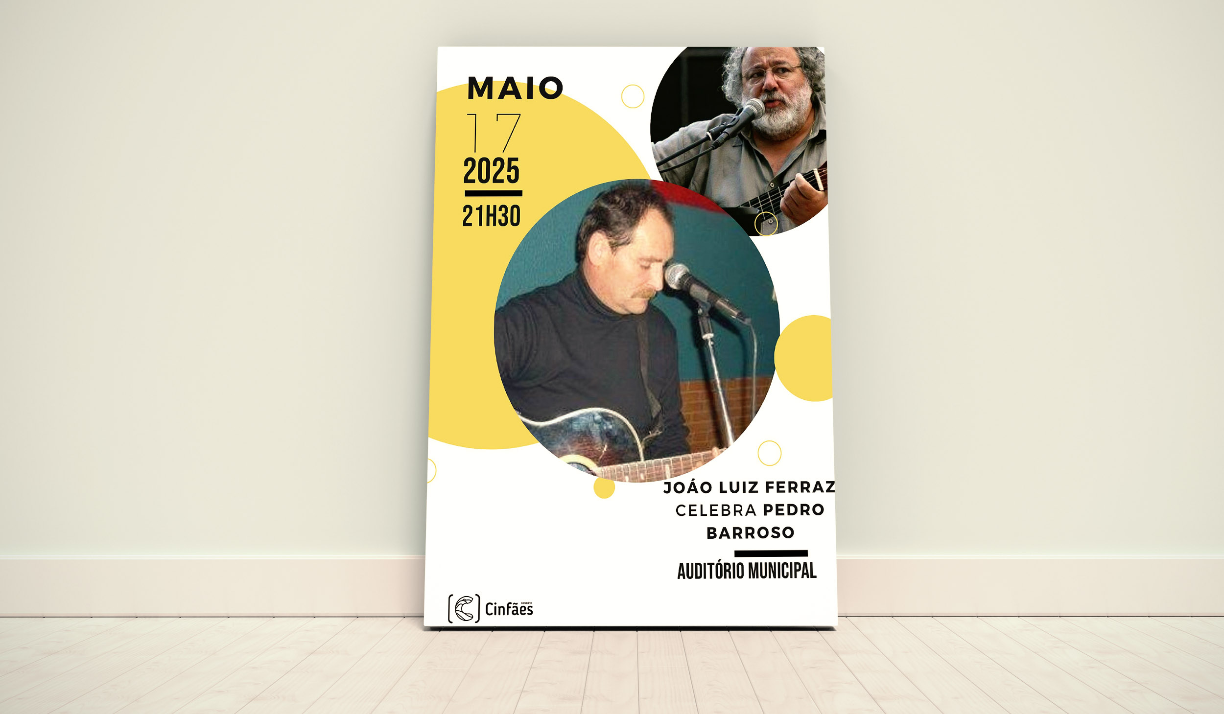 Tributo a Pedro Barroso no Auditório Municipal