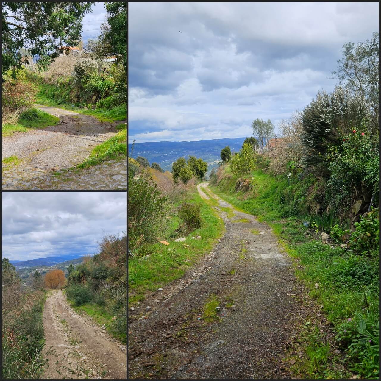 Pavimentação do caminho municipal do Campo da Ametade, em Travassos