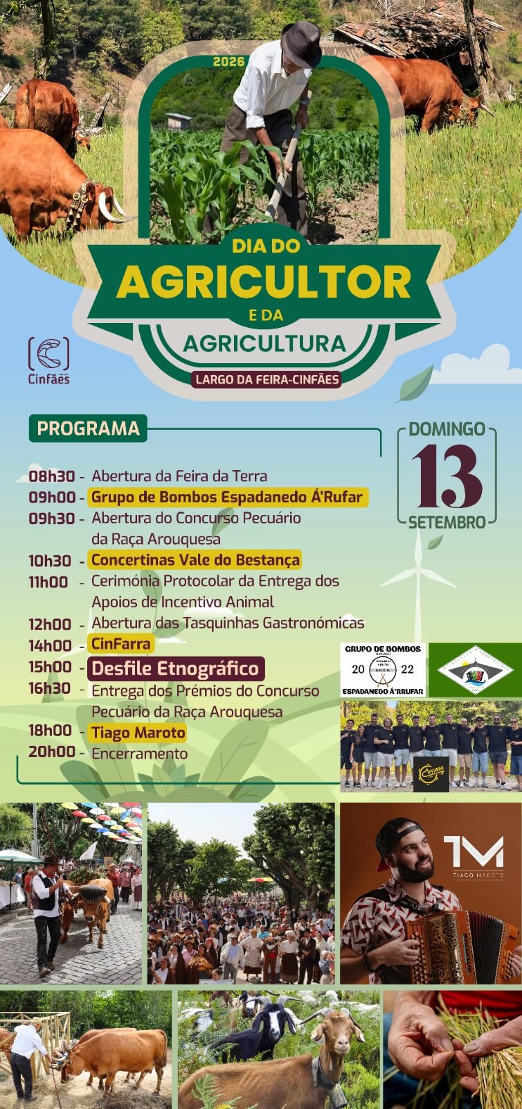 Dia do Agricultor e da Agricultura 2026