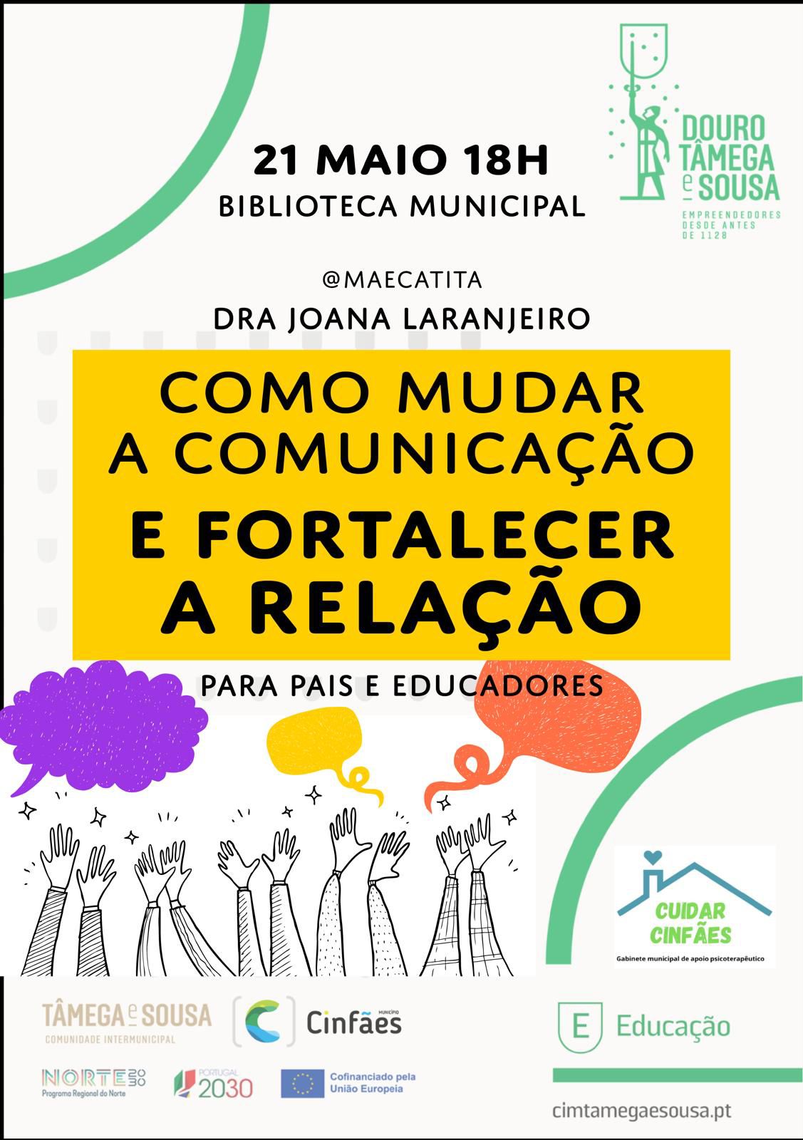 Ciclo de Palestras e Workshops | “Como Mudar a Comunicação e Fortalecer a Relação”