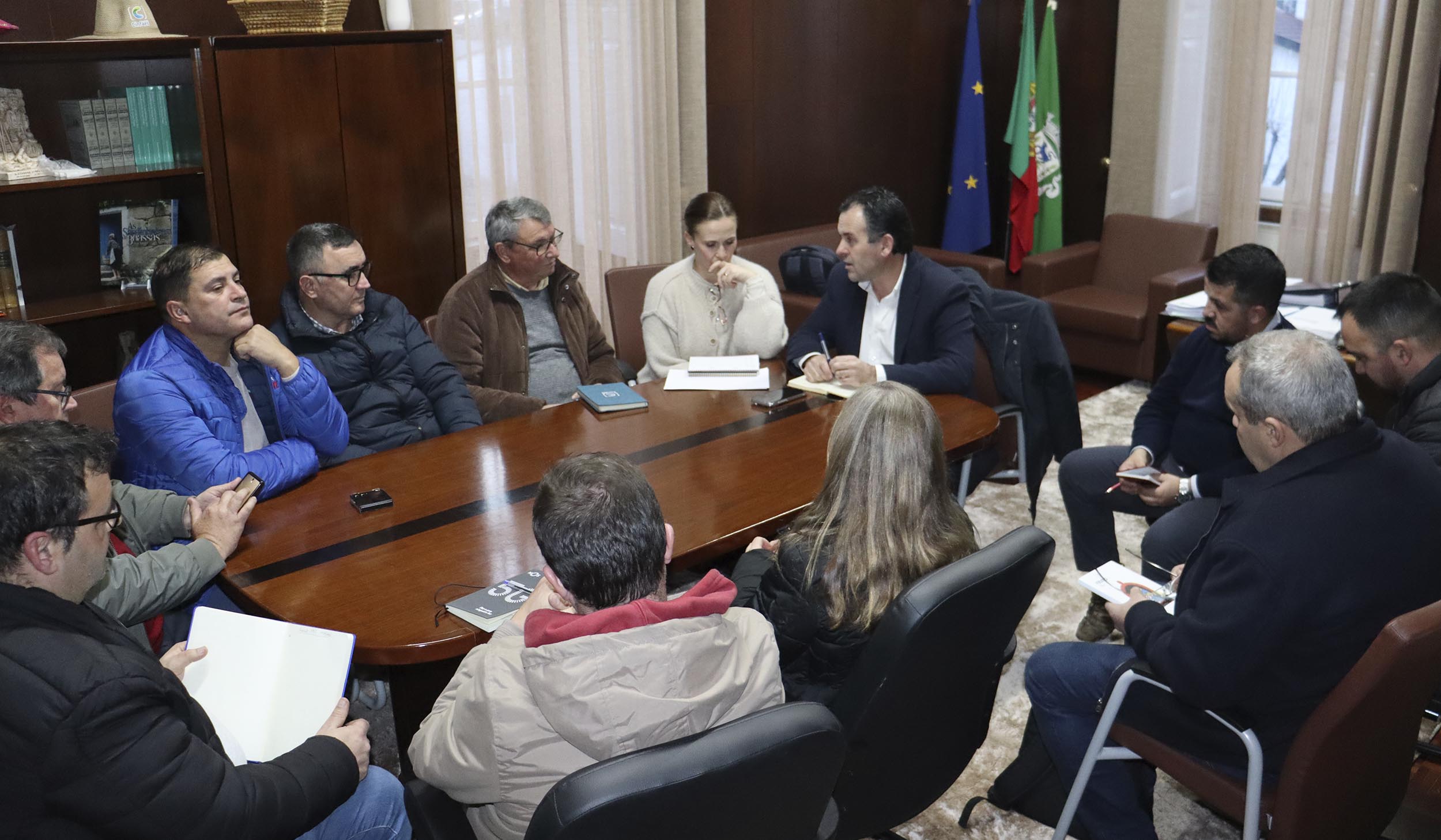 Reunião com as bandas filarmónicas do concelho de Cinfães
