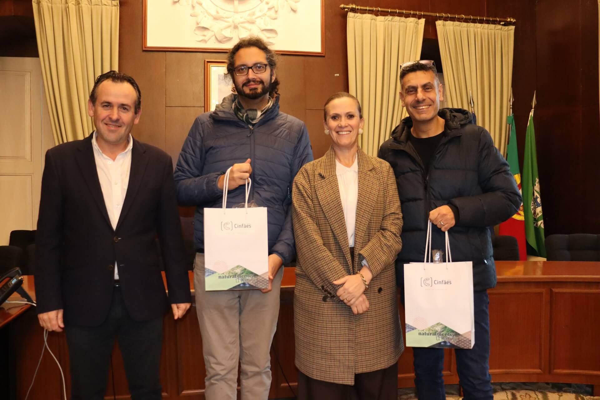 Cinfães recebe comitiva Erasmus+ da Escola Secundária!