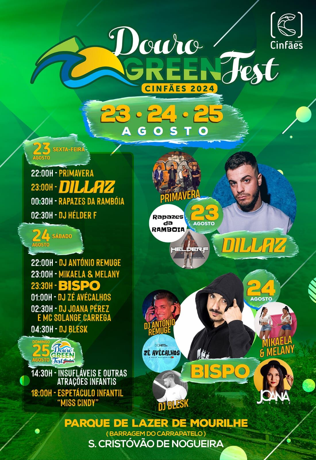 Douro Green Fest de 23 a 25 de agosto!