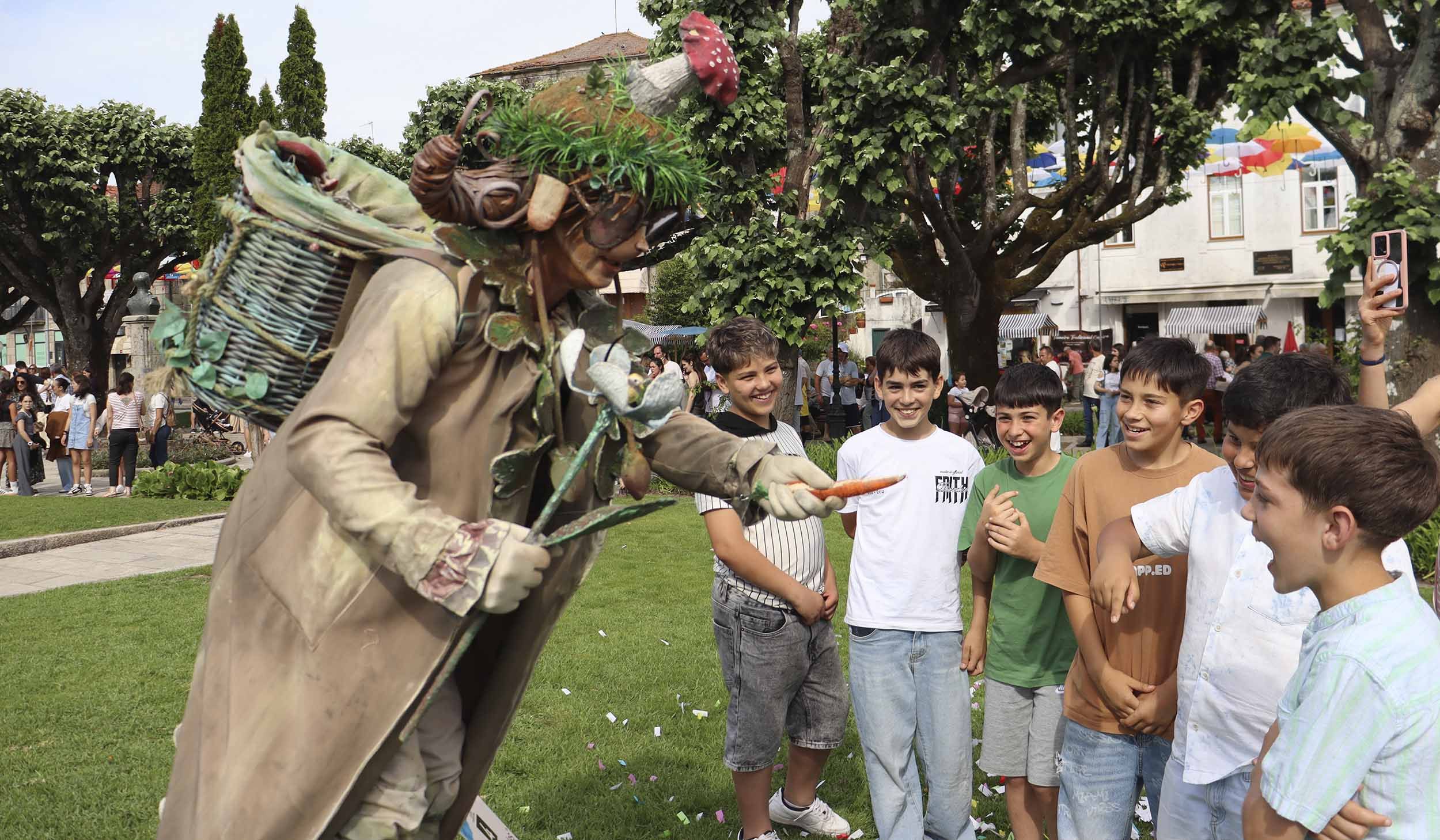 Cinfães rendeu-se ao Festival de Estátuas Vivas!