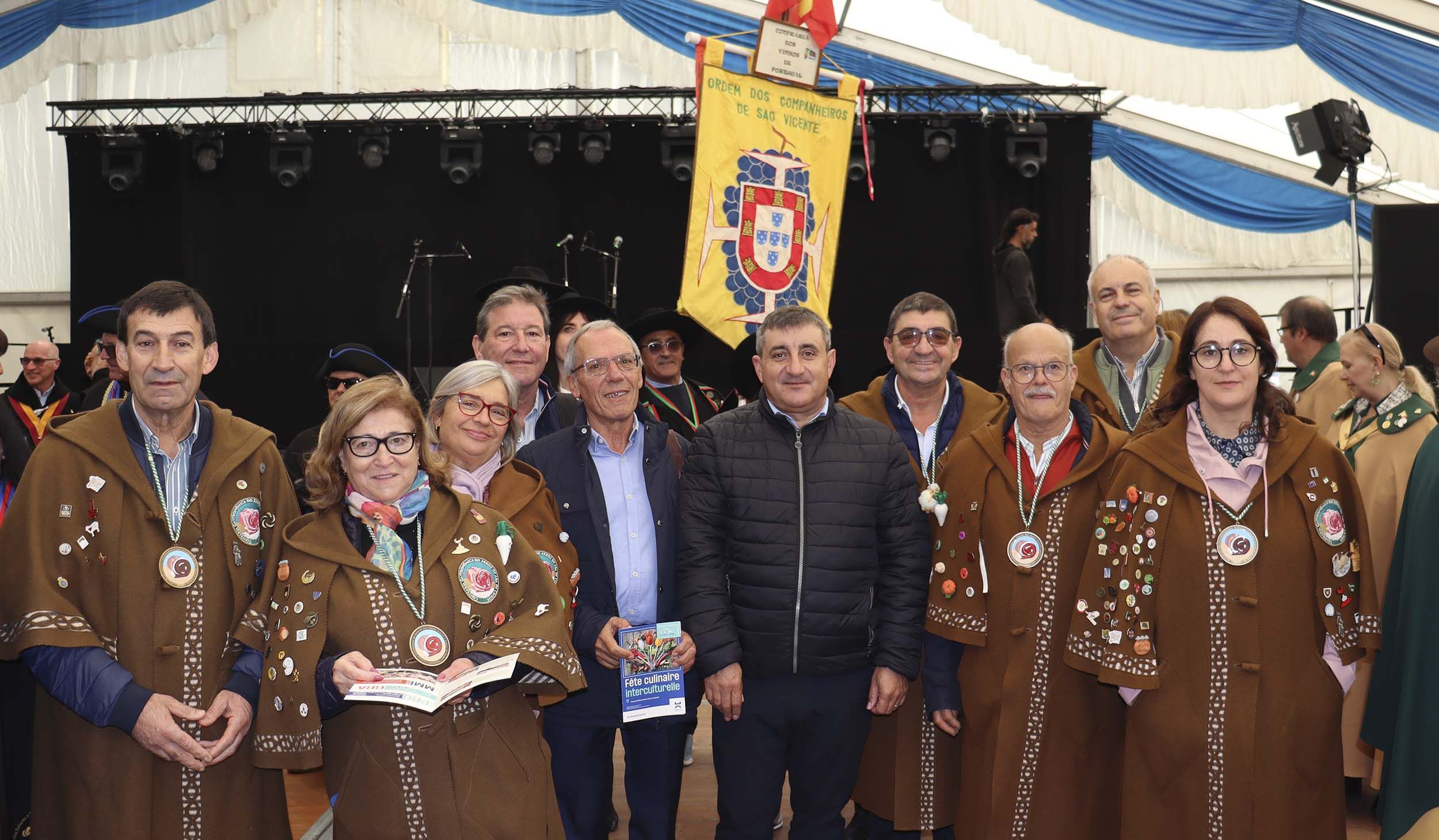 Confraria Gastronómica do Arroz de Aba participou em Encontro no Luxemburgo