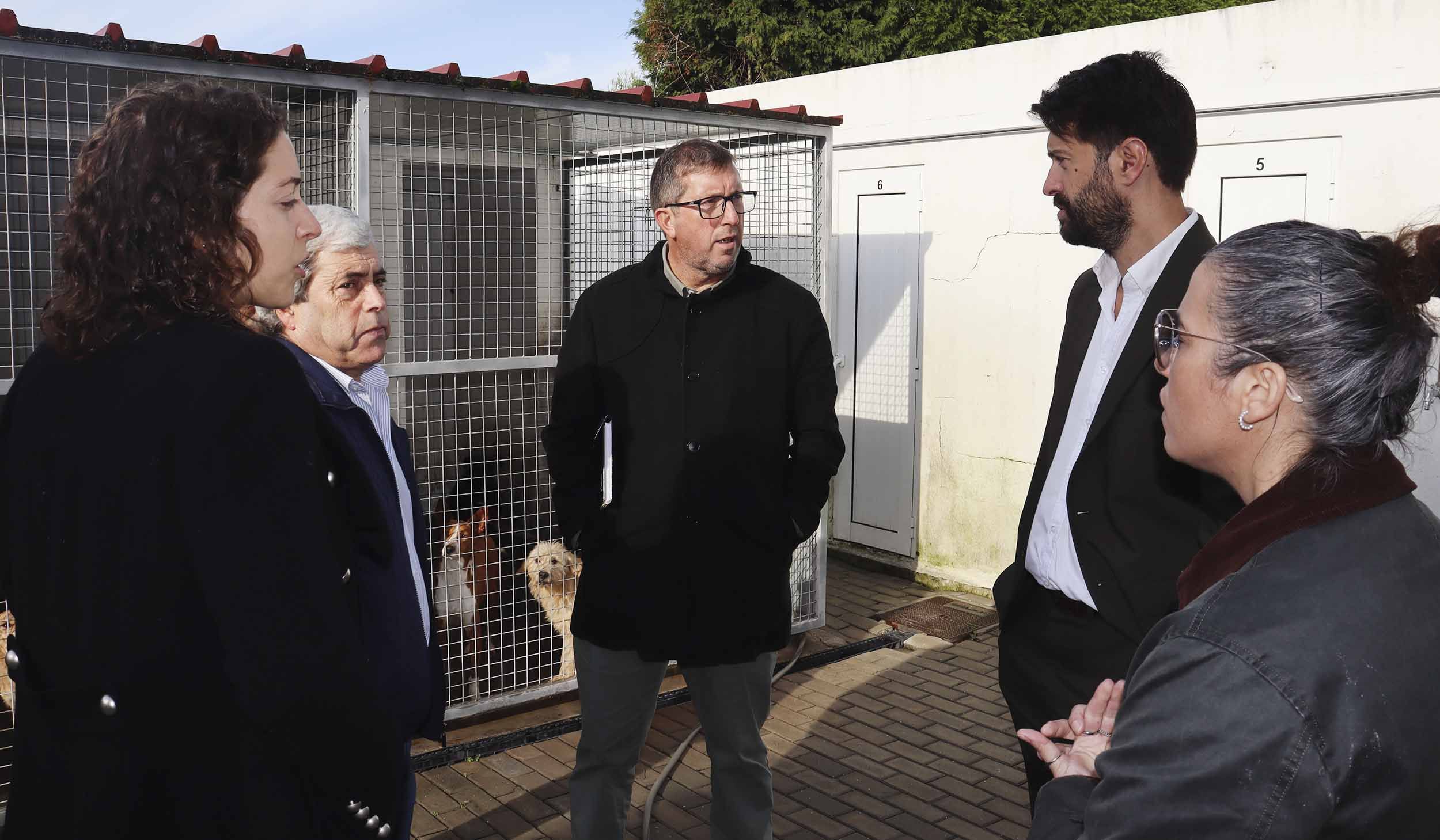 Visita ao centro de recolha de animais de Cinfães e Castelo de Paiva