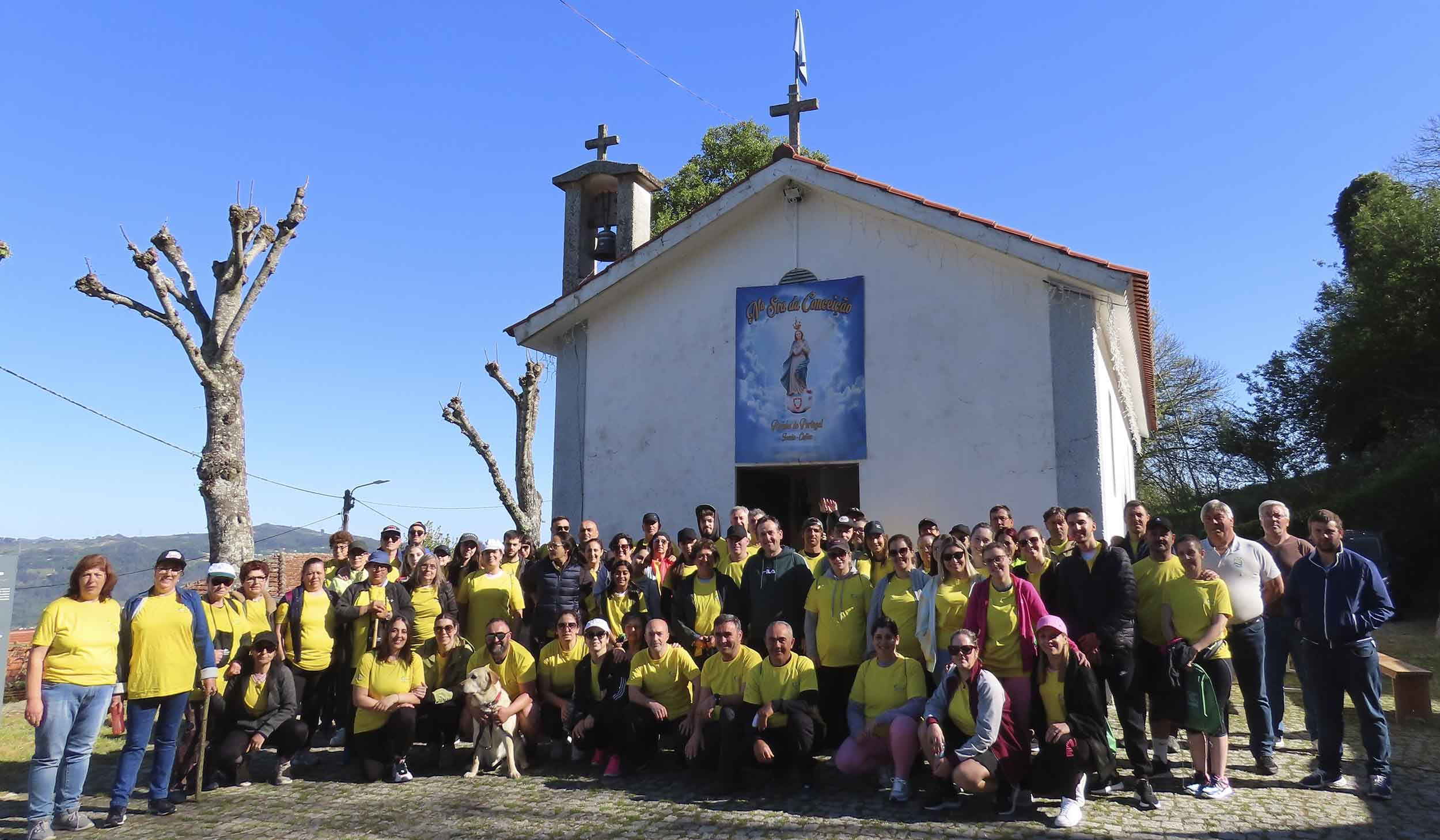 Cerca de 100 participantes na 1ª Caminhada da Família