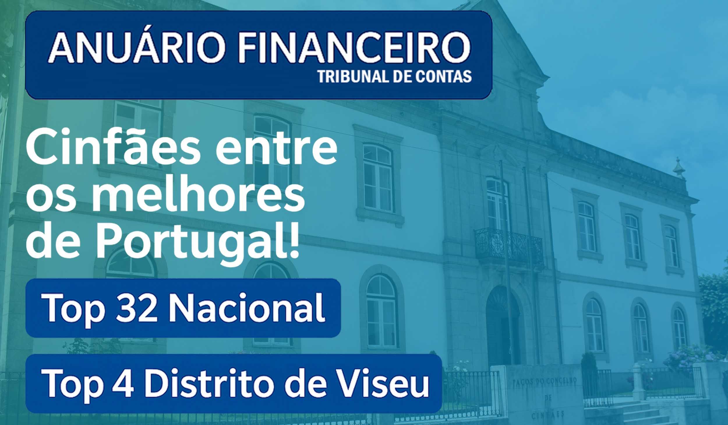 Anuário Financeiro: Cinfães mantém-se entre os Melhores do País!