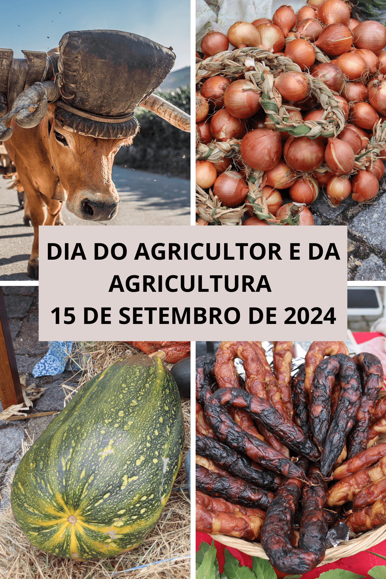 AVISO - Dia do Agricultor e da Agricultura – 15 de Setembro