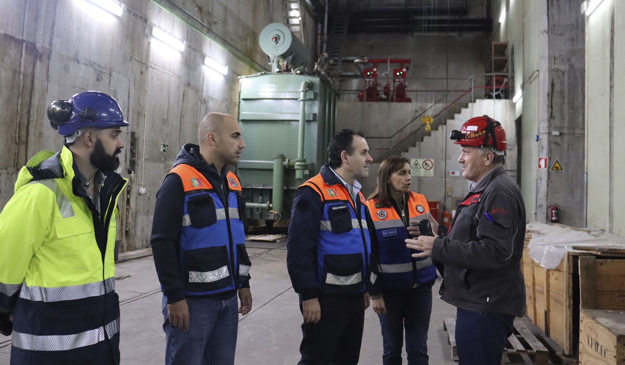 Município acompanha simulacro de segurança na Barragem de Carrapatelo