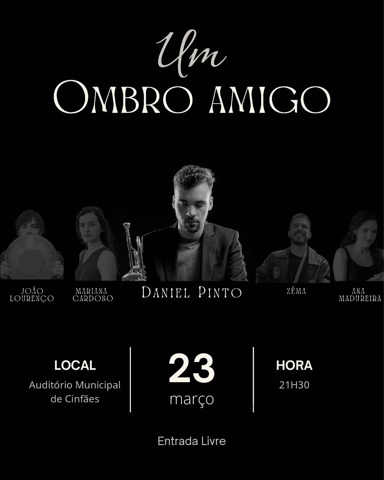 Daniel Pinto apresenta “Um Ombro Amigo”